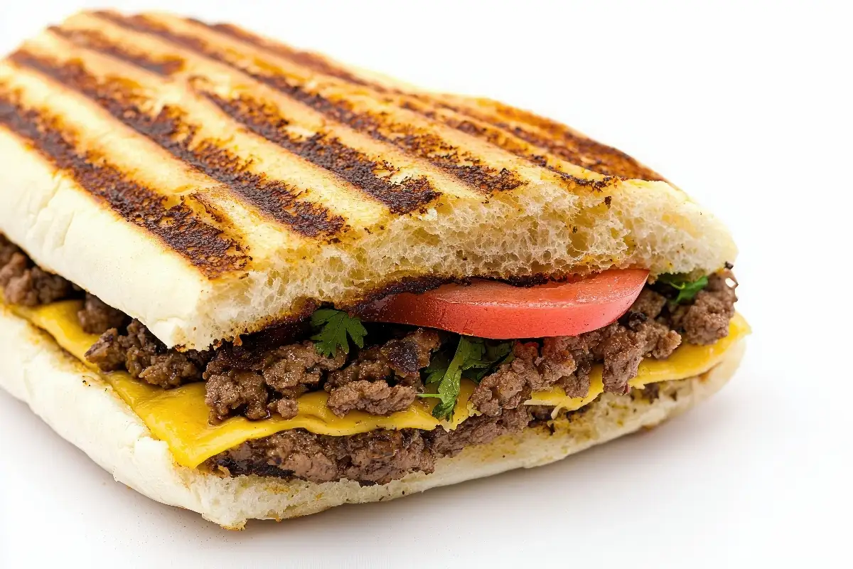 Panini viande hachée